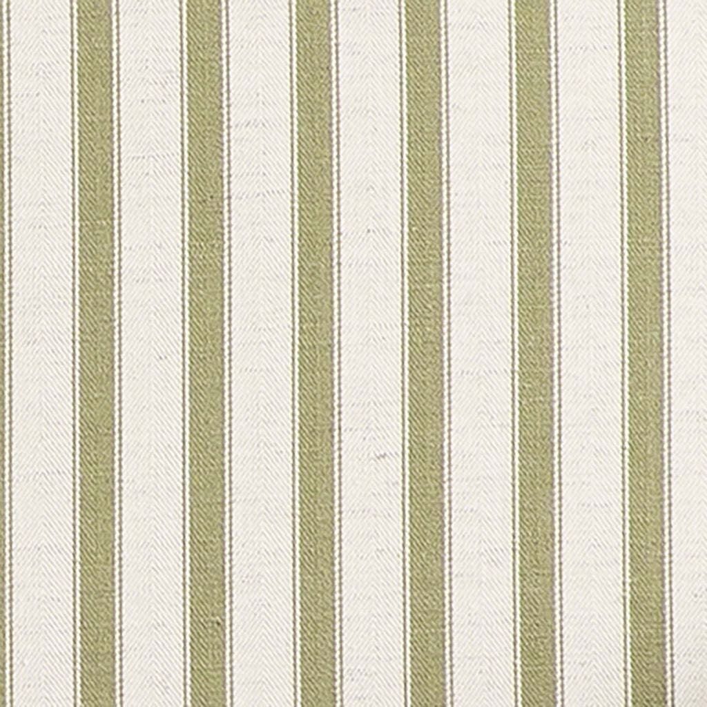 Fyne Sage Striped Linen Blend Natural Oak Rocking Armchair