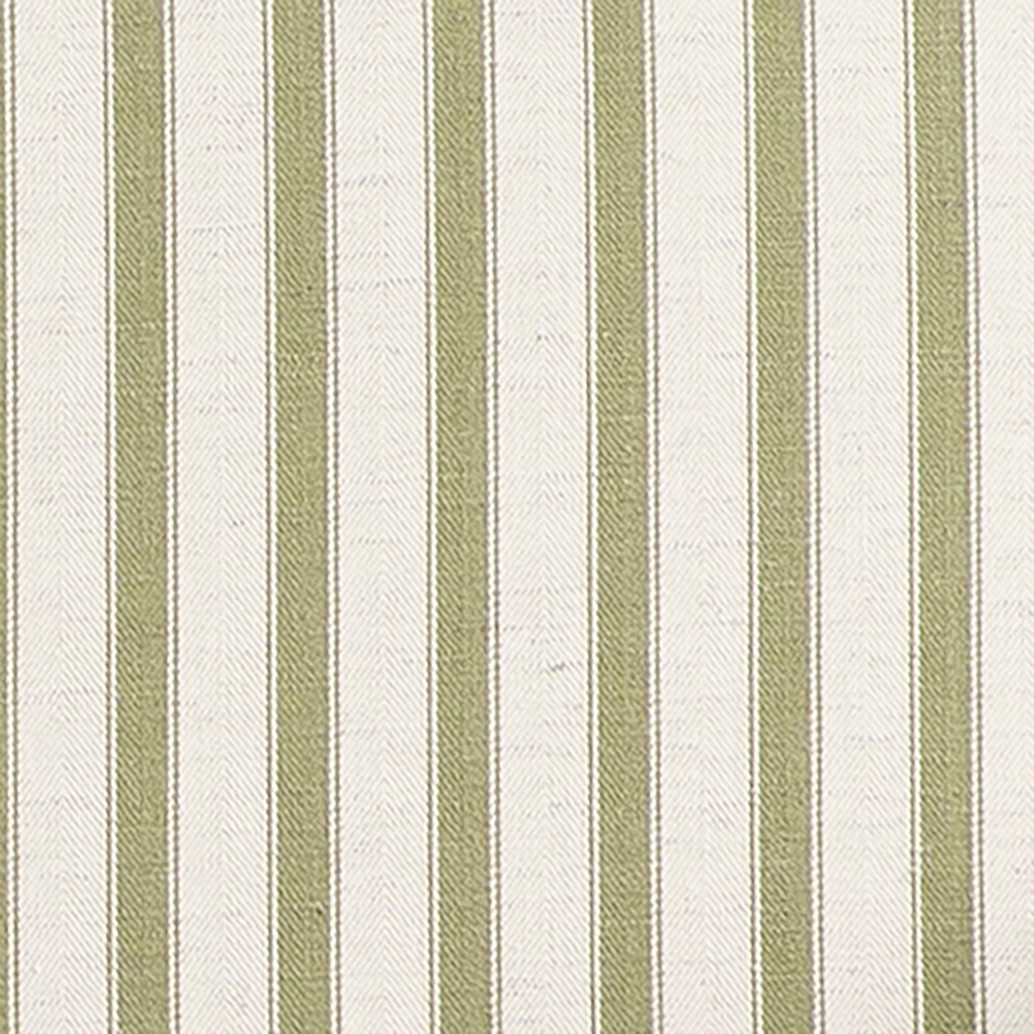 Fyne Sage Striped Linen Blend Natural Oak Rocking Armchair