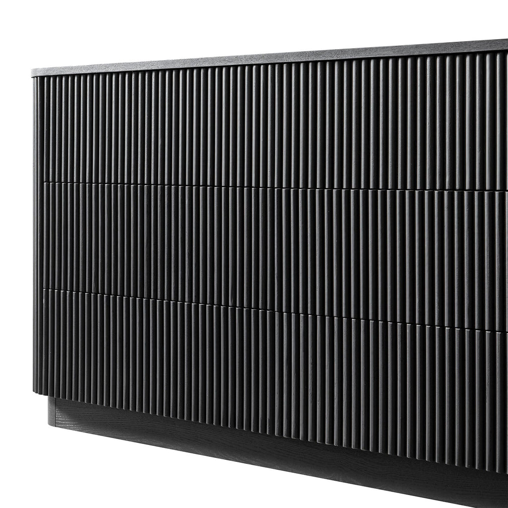 Maru Chest of 6 Drawers, Black