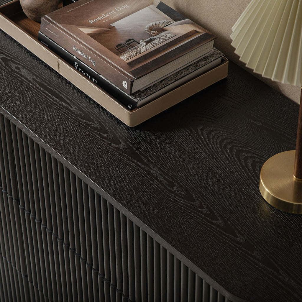 Maru Chest of 6 Drawers, Black