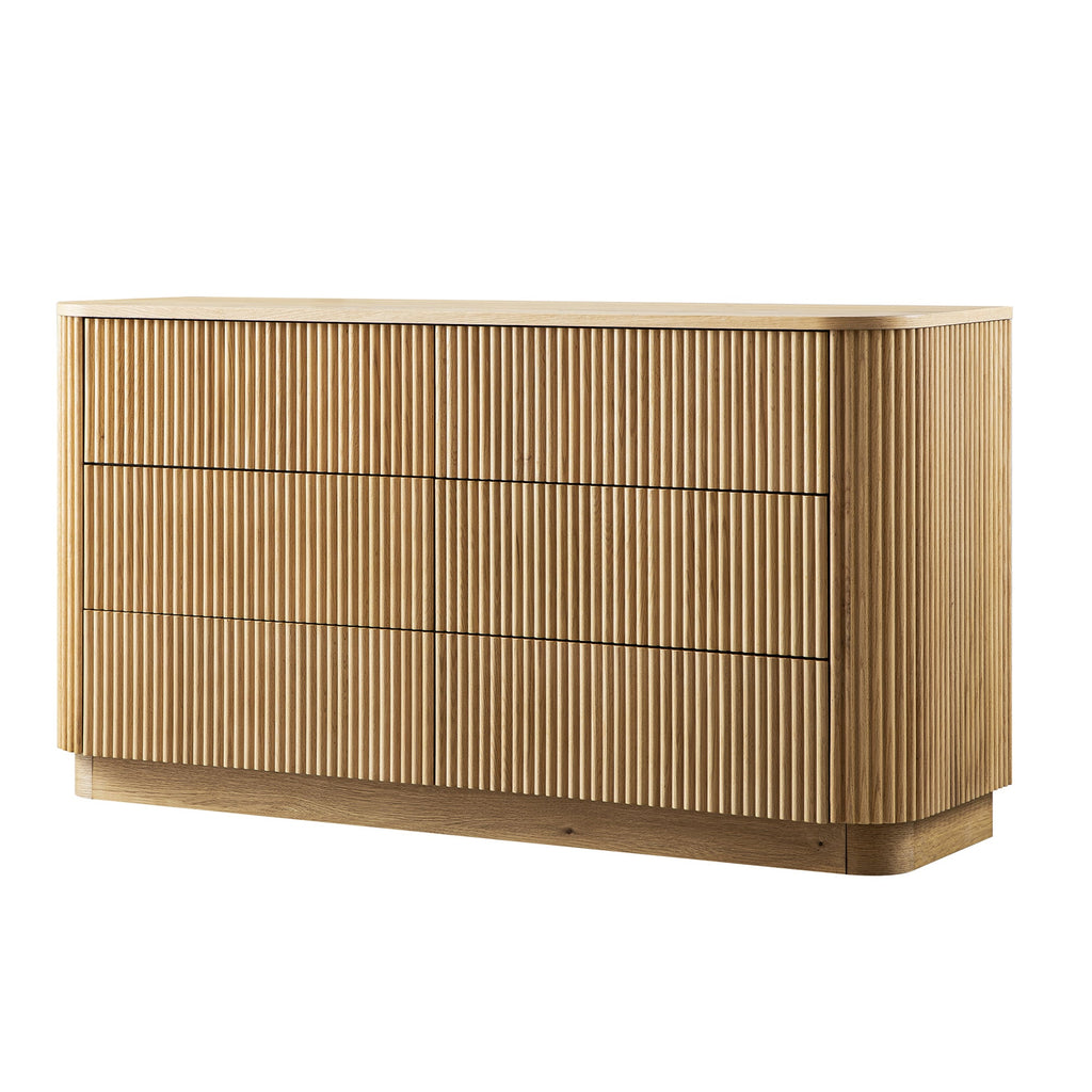 Maru Chest of 6 Drawers, Oak