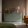Maru Chest of 6 Drawers, Sage Green