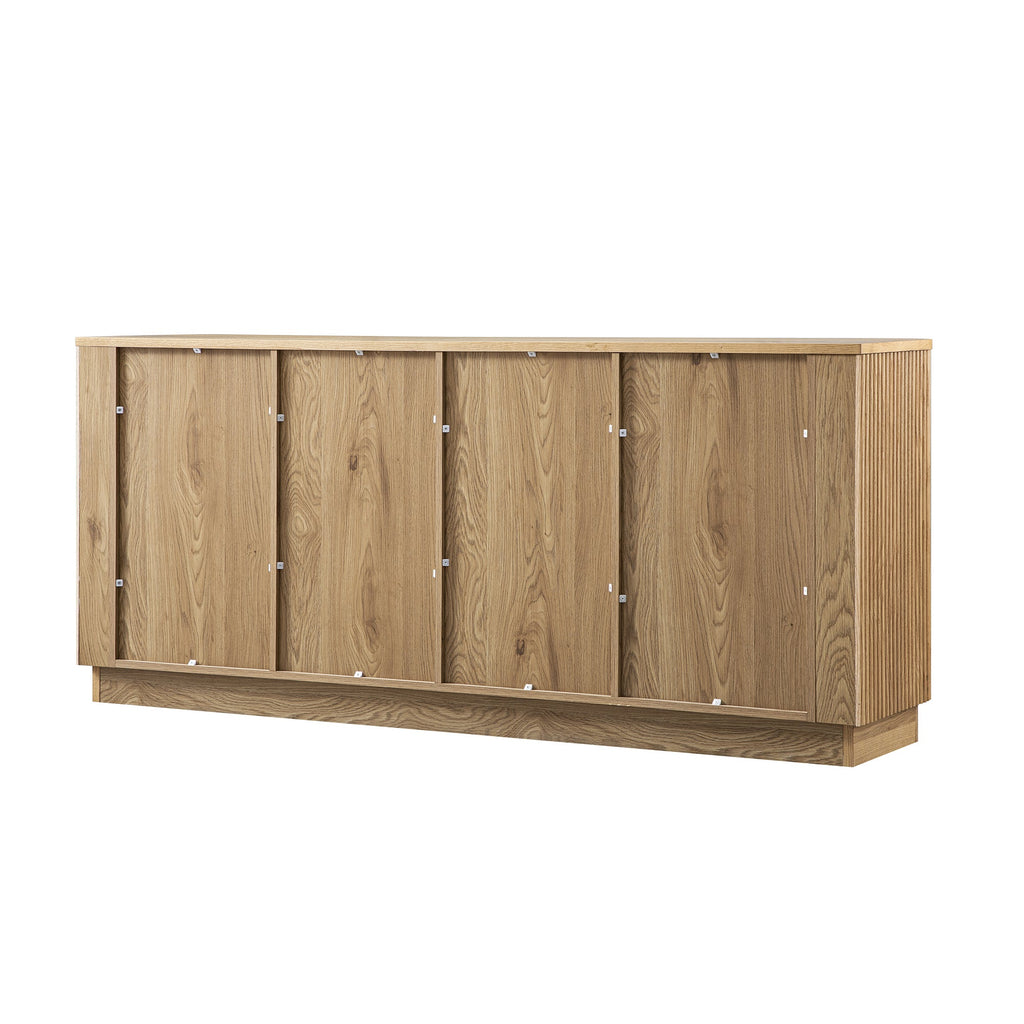 Maru Large 4-Door Sideboard, Oak