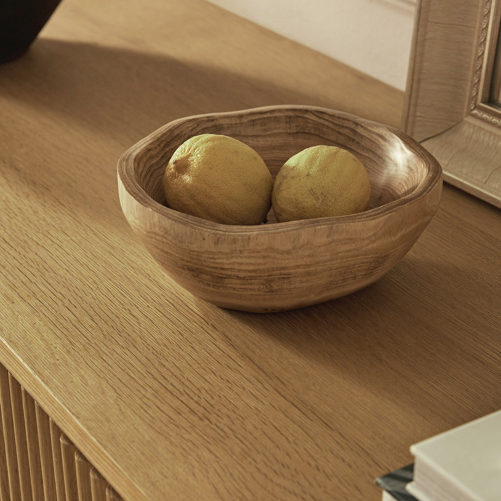 Maru Large 4-Door Sideboard, Oak