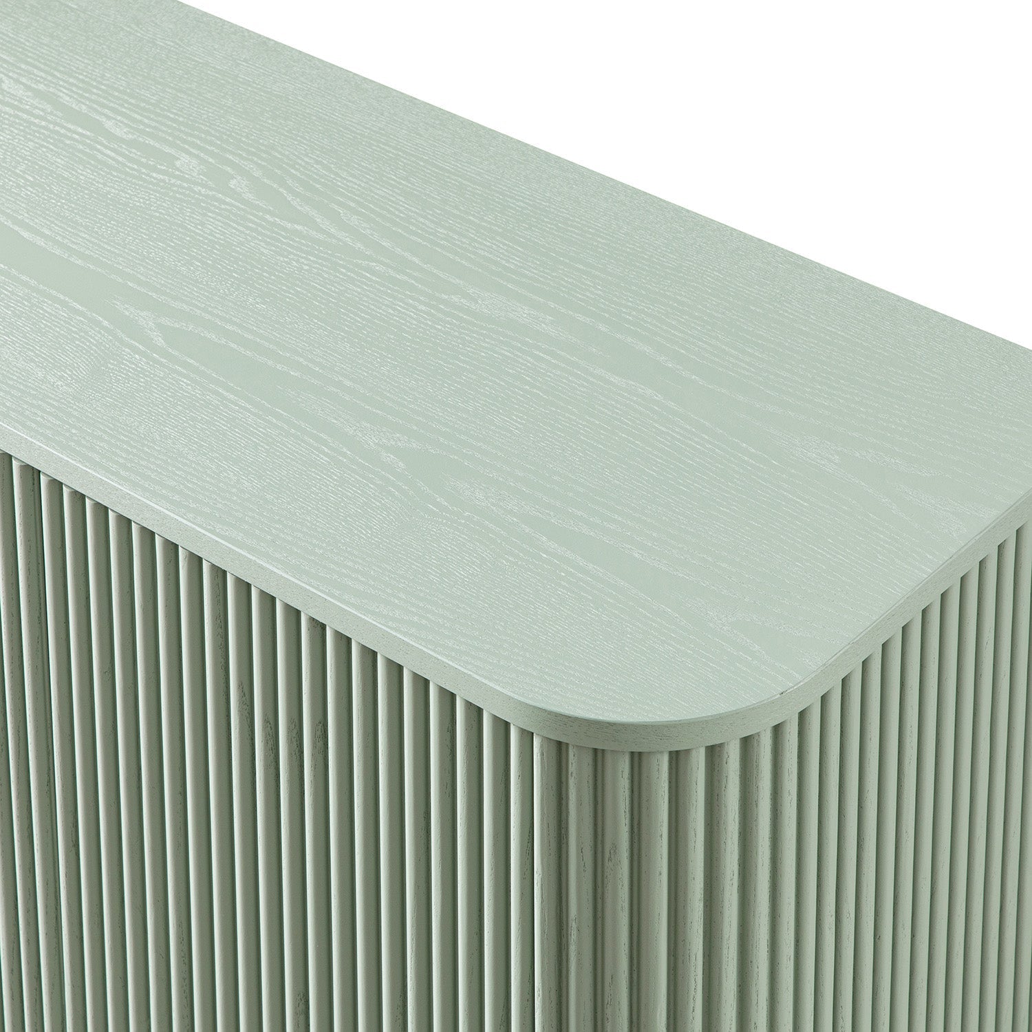 Maru Large 4-Door Sideboard, Sage Green