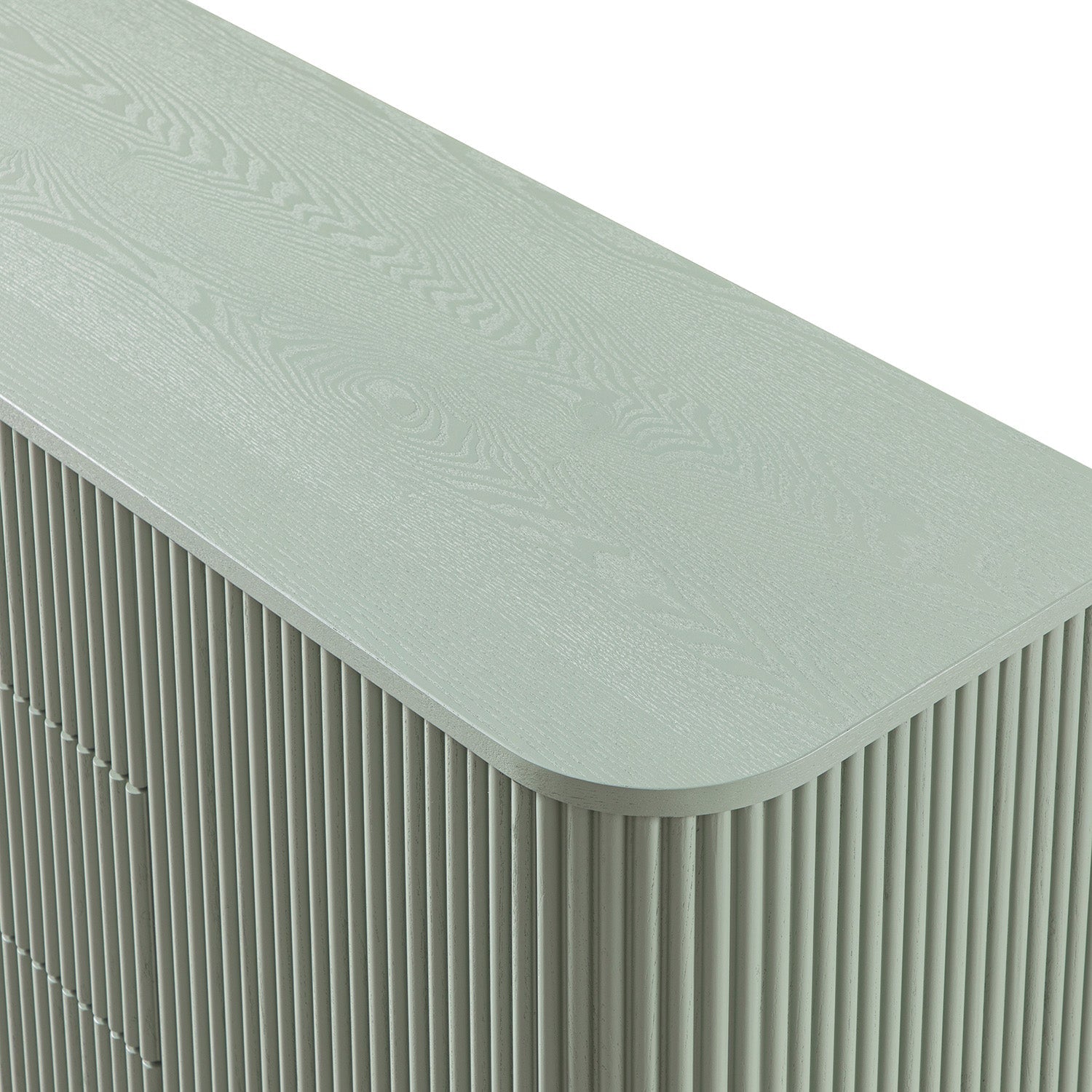 Maru Large 2-Door Sideboard with Drawers, Sage Green