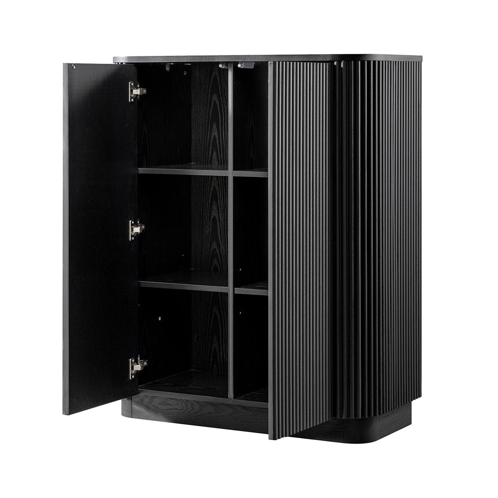 Maru Tall Cabinet, Black