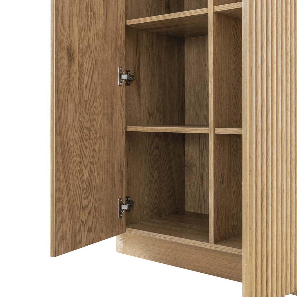 Maru Tall Cabinet, Oak
