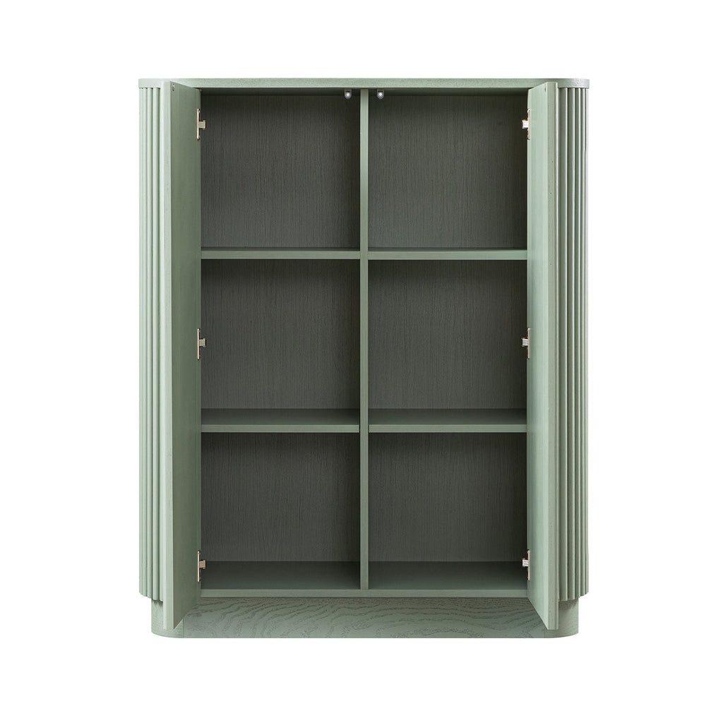 Maru Tall Cabinet, Sage Green
