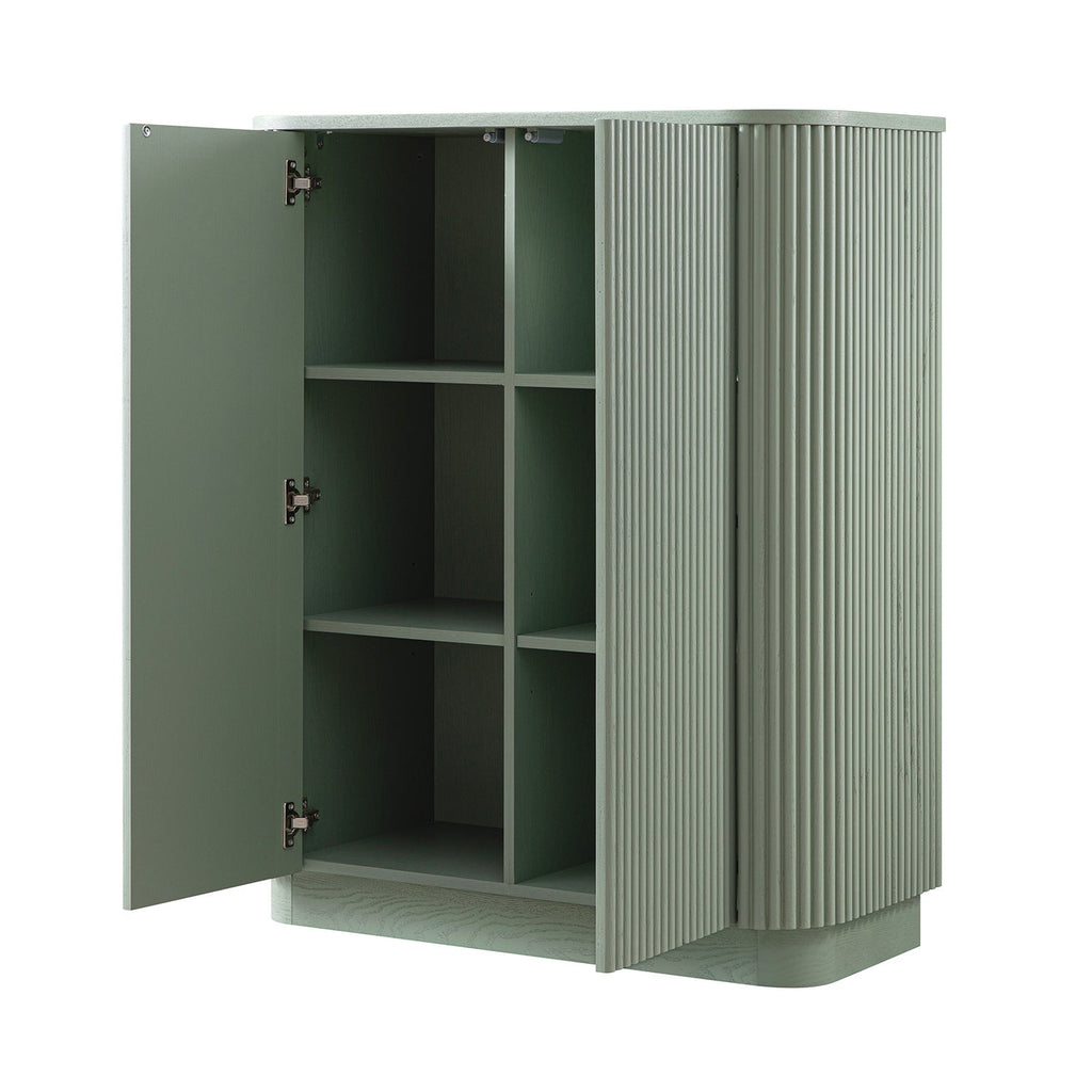Maru Tall Cabinet, Sage Green