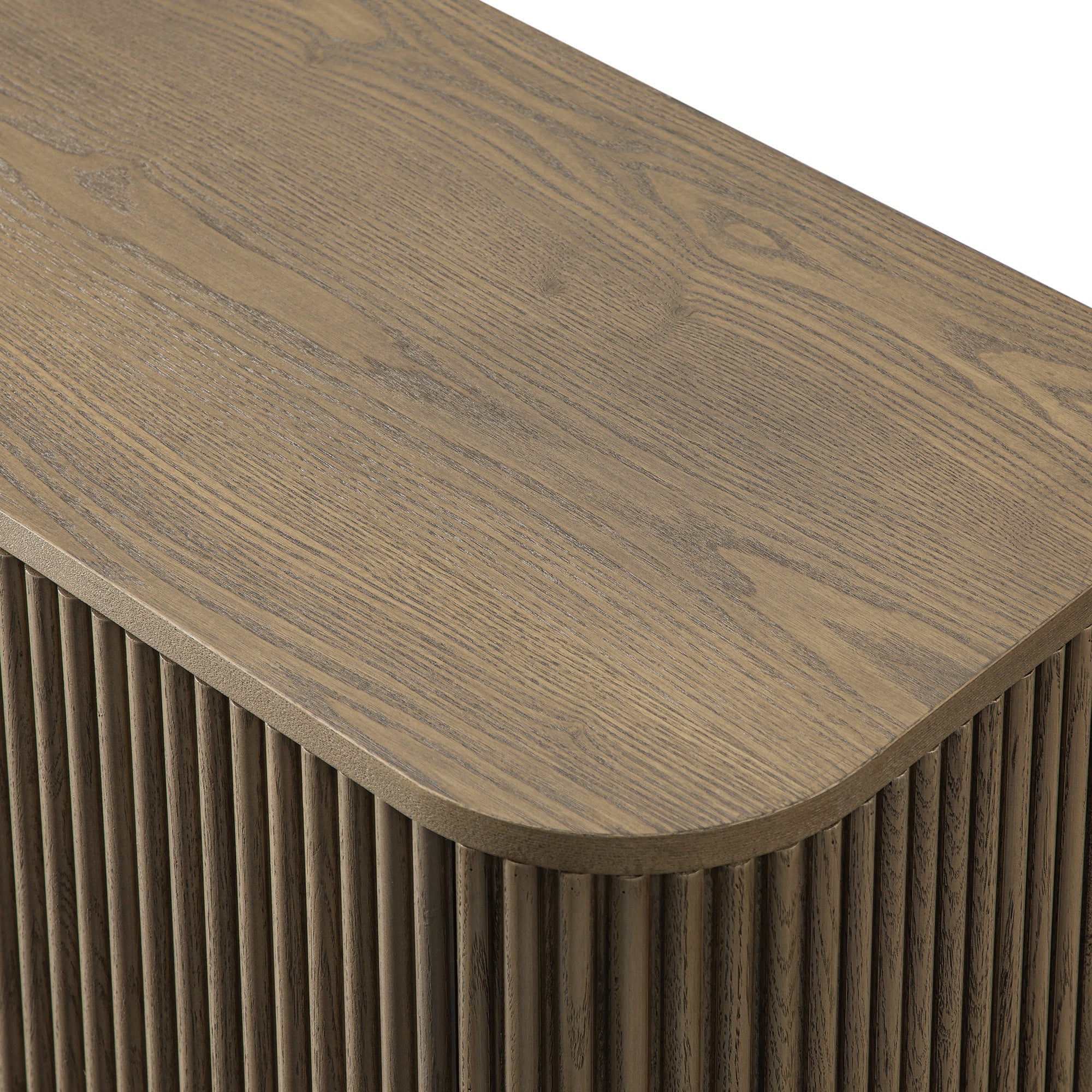 Maru Tall Cabinet, Silver Oak