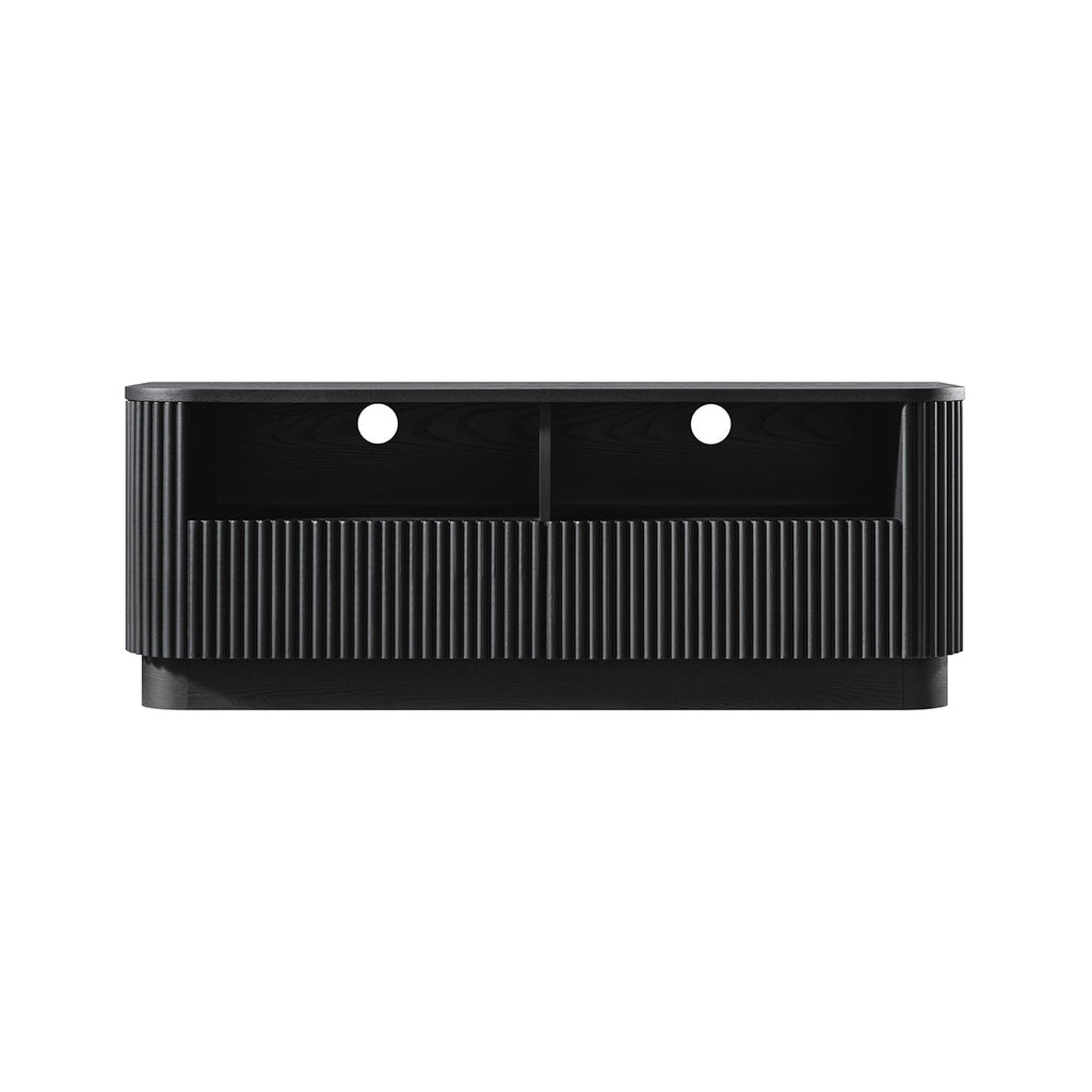Maru 120cm TV Unit with Drawers, Black