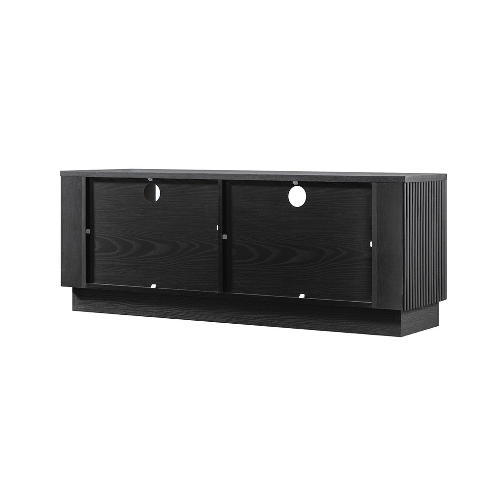 Maru 120cm TV Unit with Drawers, Black