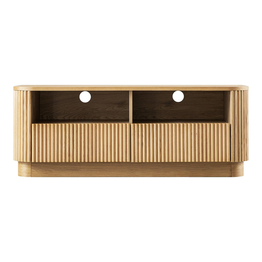Maru 120cm TV Unit with Drawers, Oak