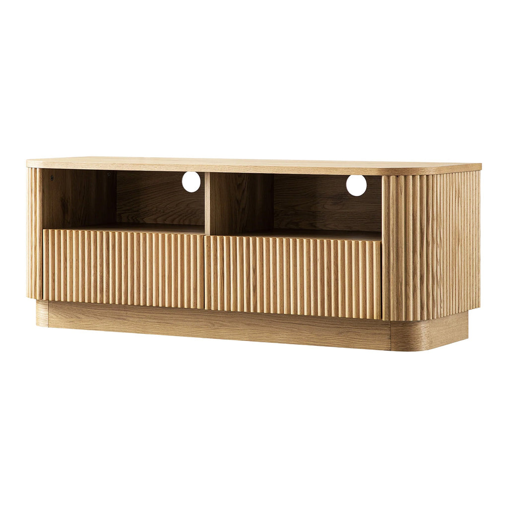 Maru 120cm TV Unit with Drawers, Oak
