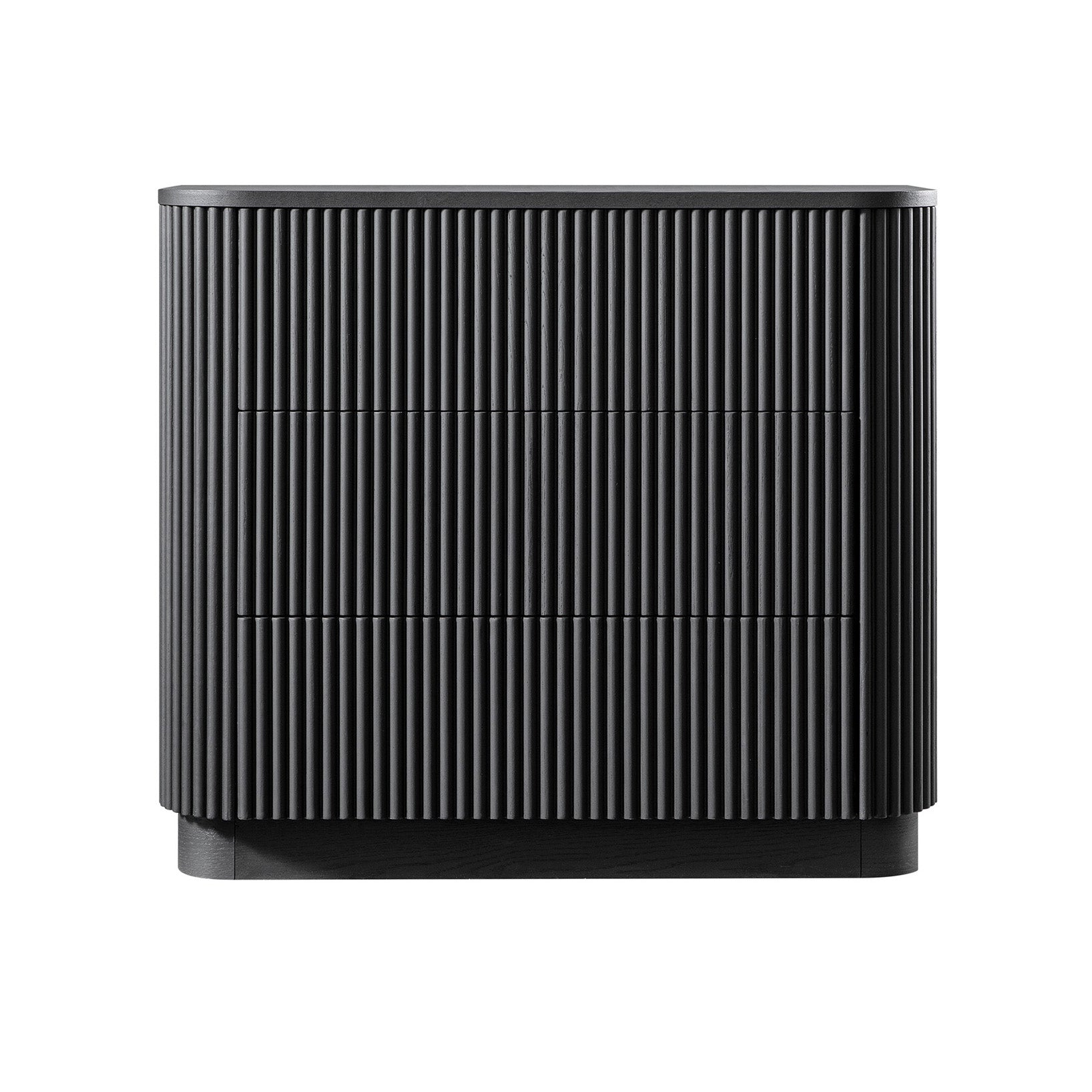 Maru Chest of 3 Drawers, Black