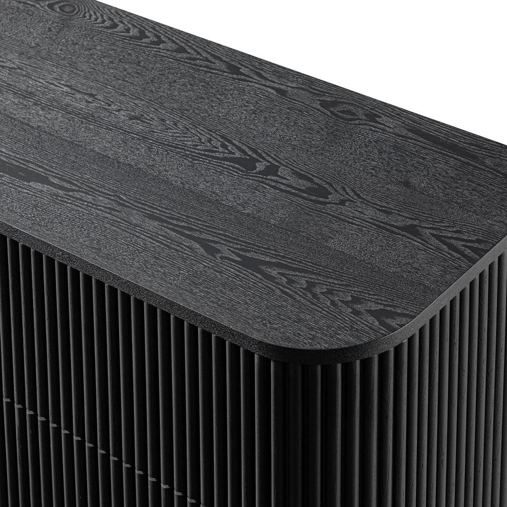 Maru Chest of 3 Drawers, Black