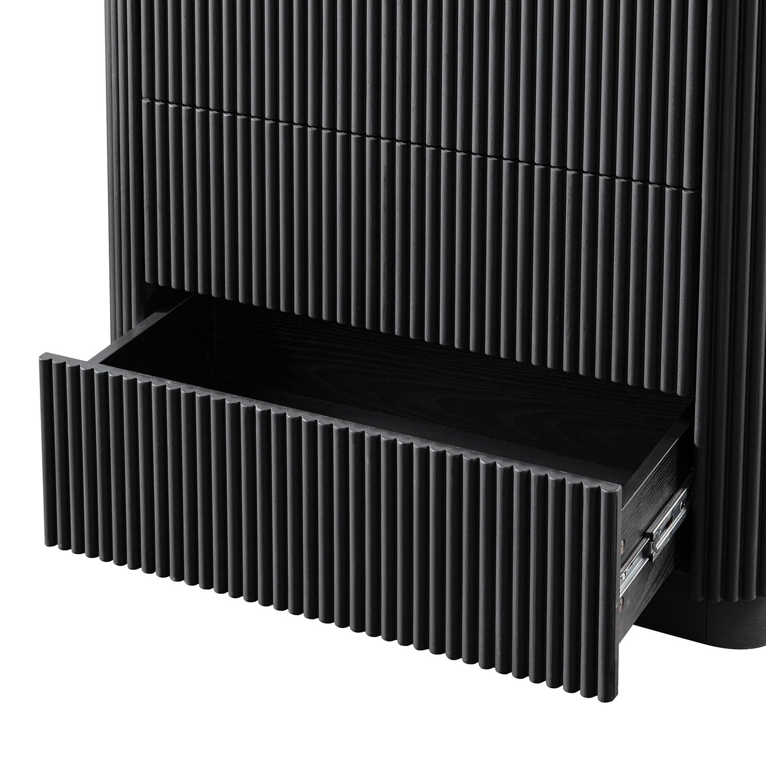 Maru Chest of 3 Drawers, Black