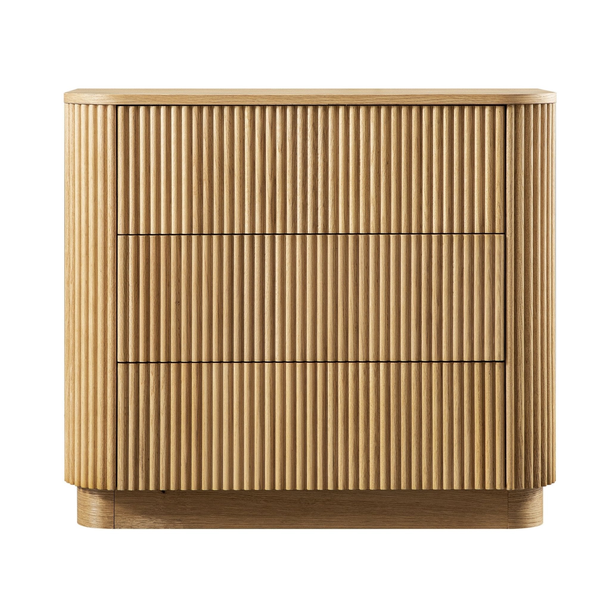 Maru Chest of 3 Drawers, Oak