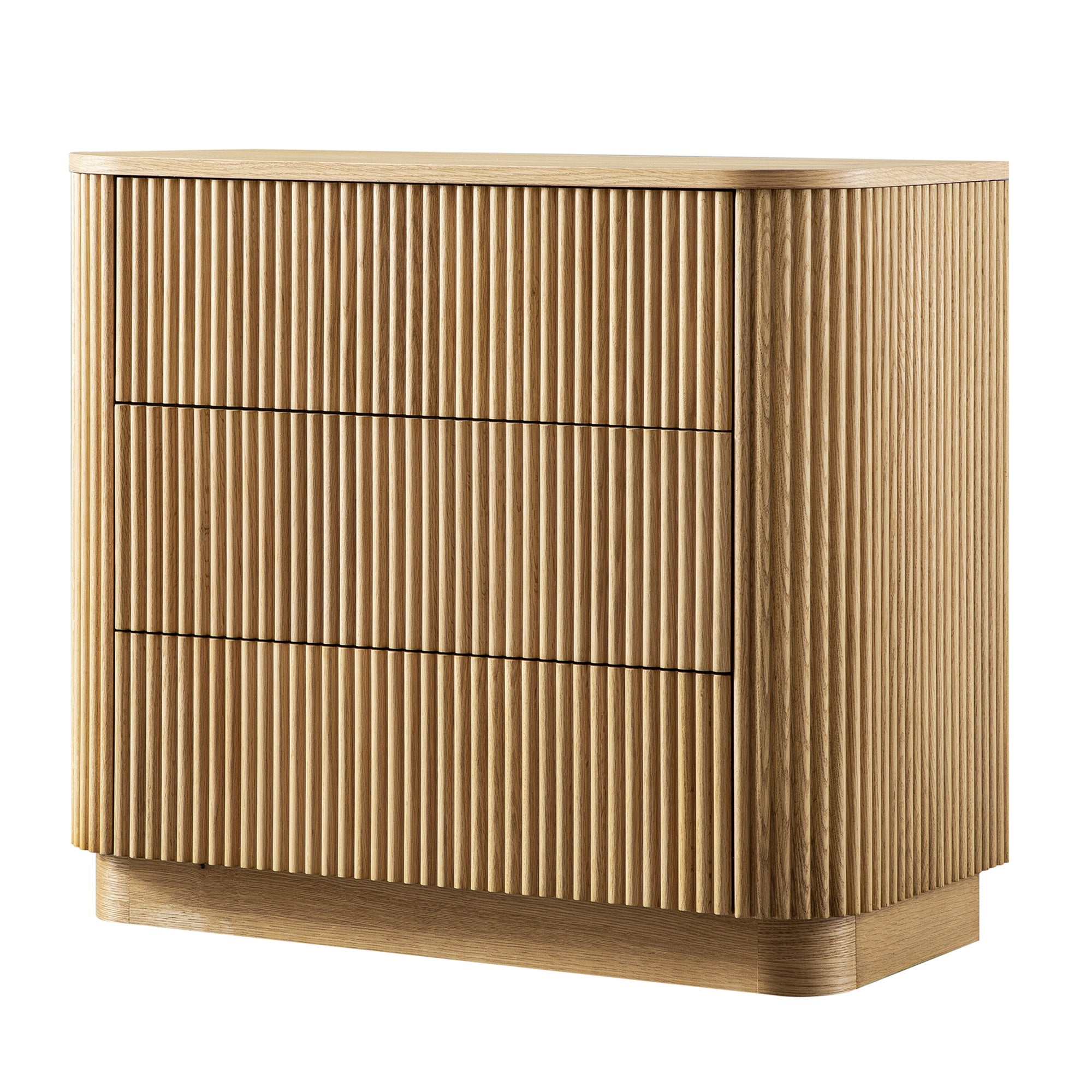 Maru Chest of 3 Drawers, Oak