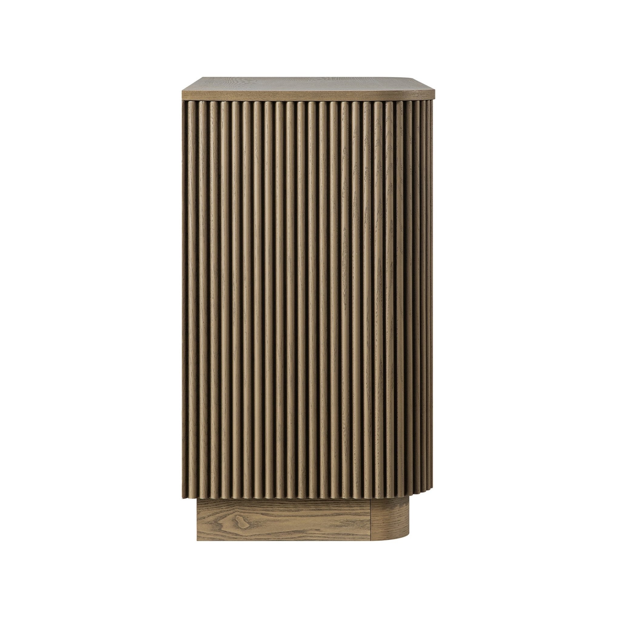 Maru Chest of 3 Drawers, Silver Oak