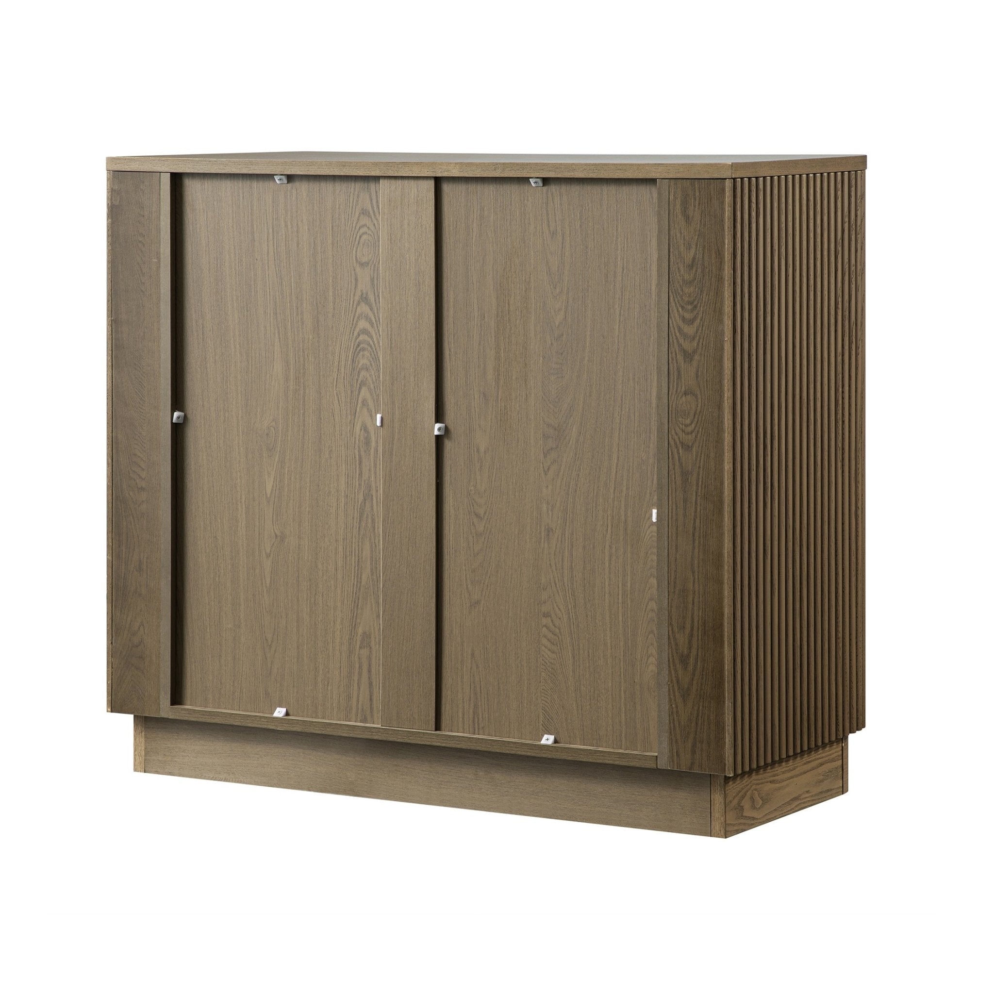 Maru Chest of 3 Drawers, Silver Oak