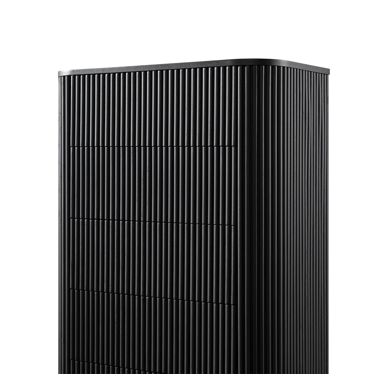 Maru Chest of 5 Drawers, Black