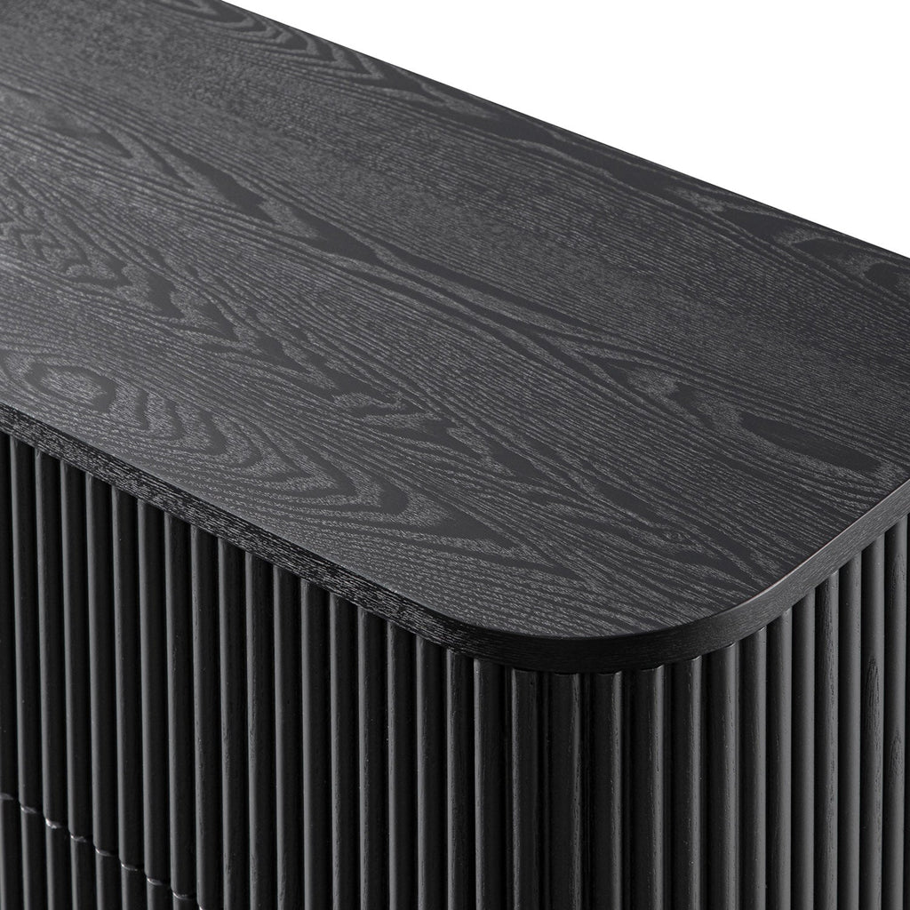 Maru Chest of 5 Drawers, Black