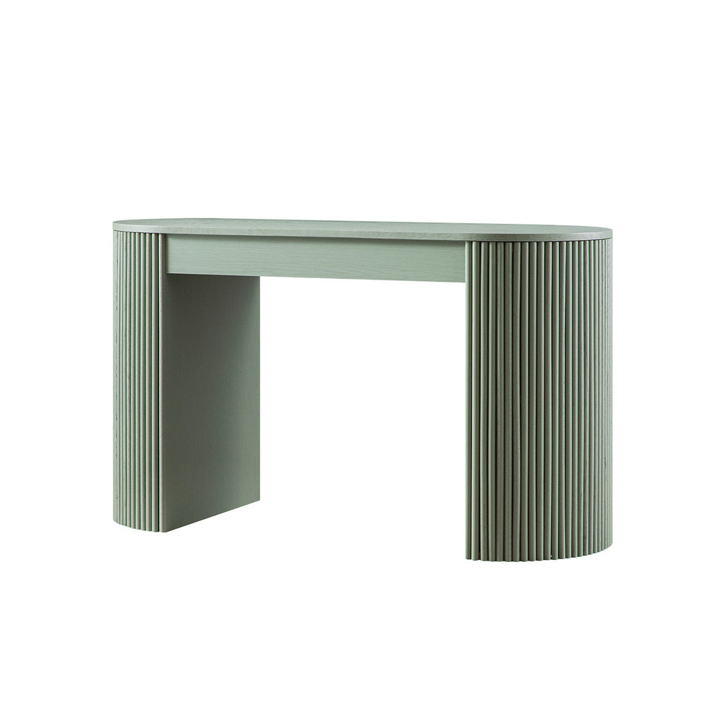 Maru 1-Drawer Writing Desk, Sage Green