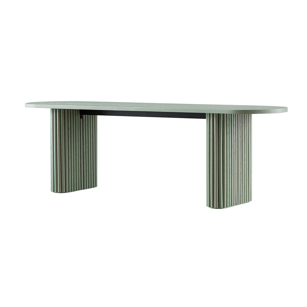 Maru 150cm Dining Bench, Sage Green