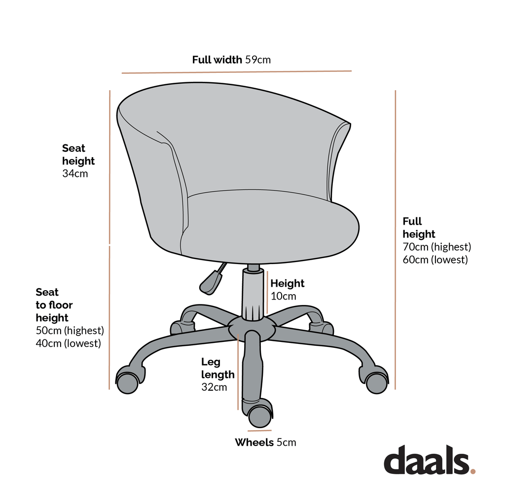 Kylie Houndstooth and Velvet Swivel Chair
