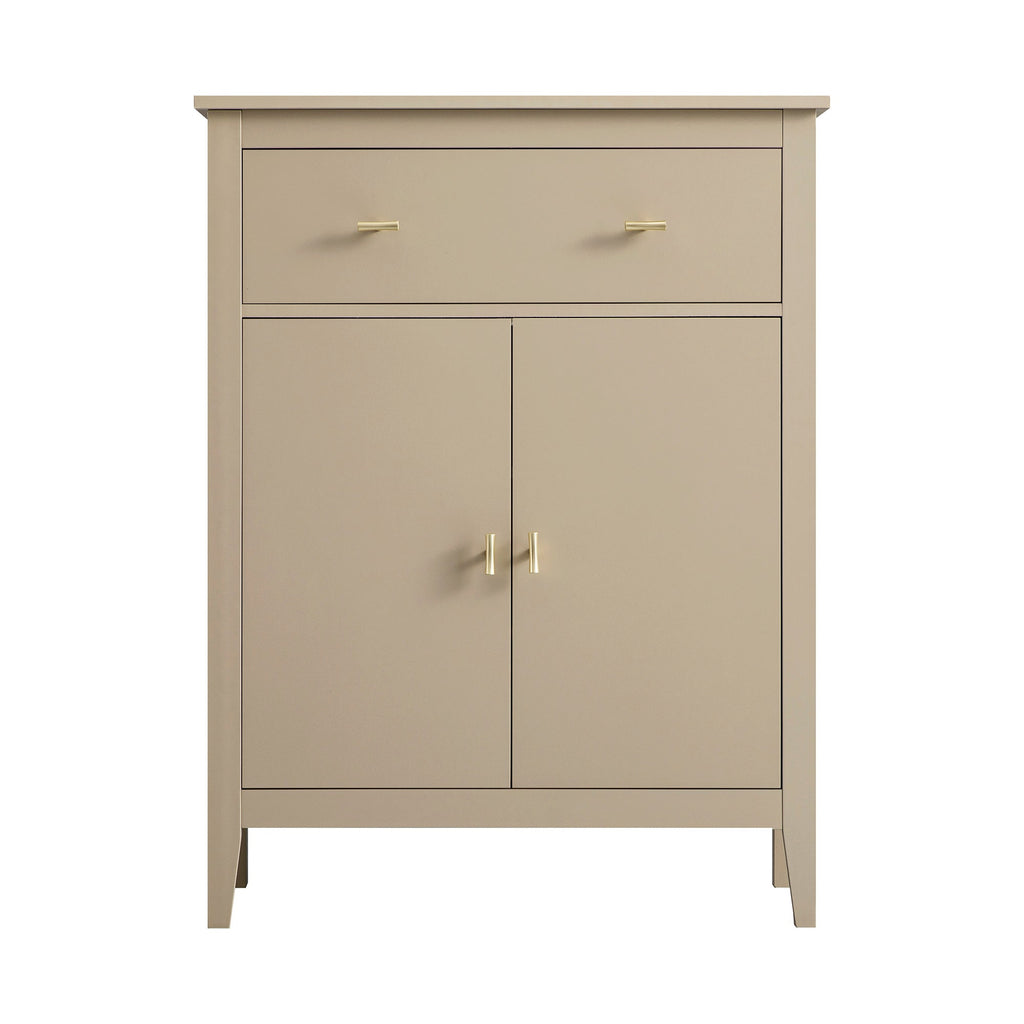 Oakham Small Sideboard with Drawer, Deep Greige