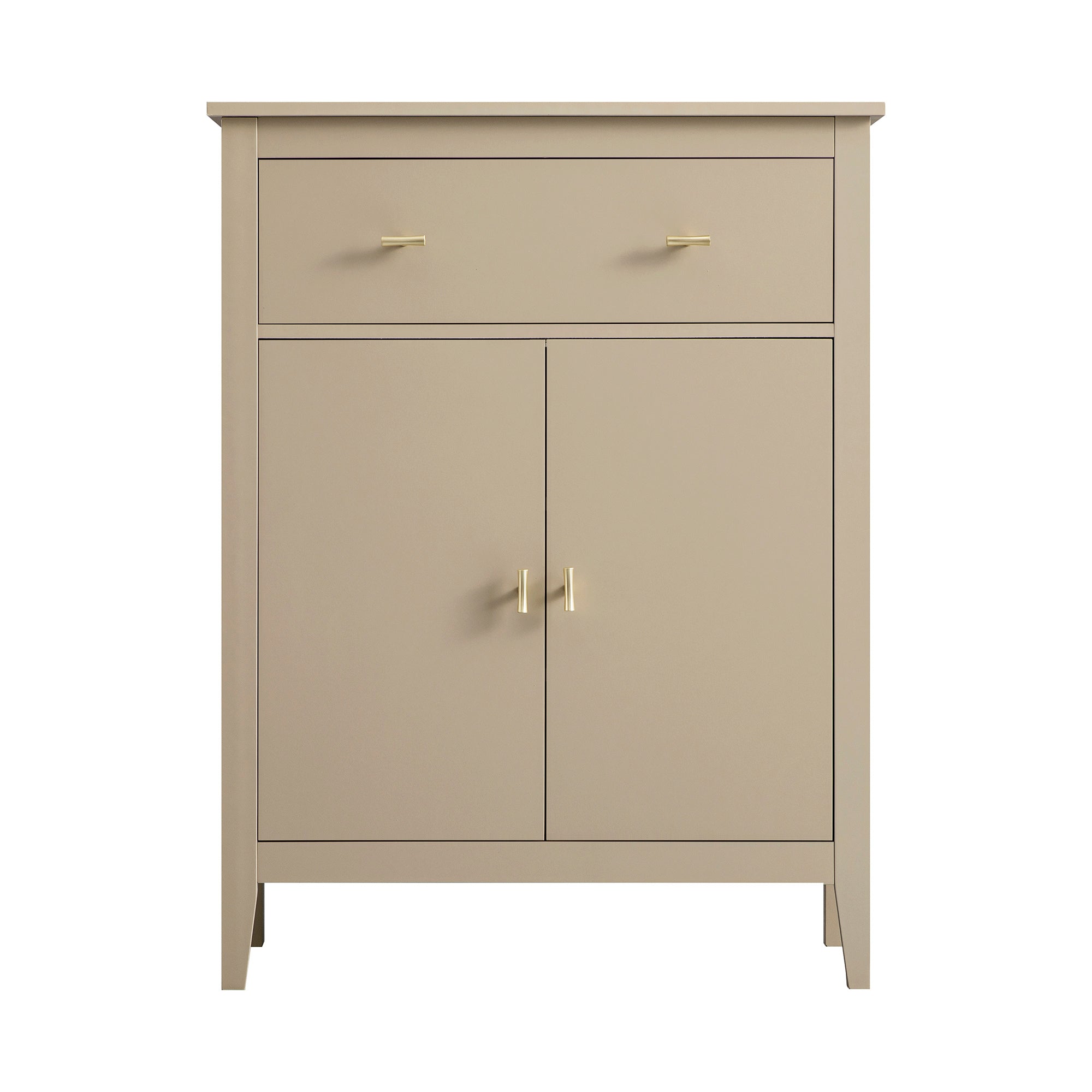 Oakham Small Sideboard with Drawer, Deep Greige