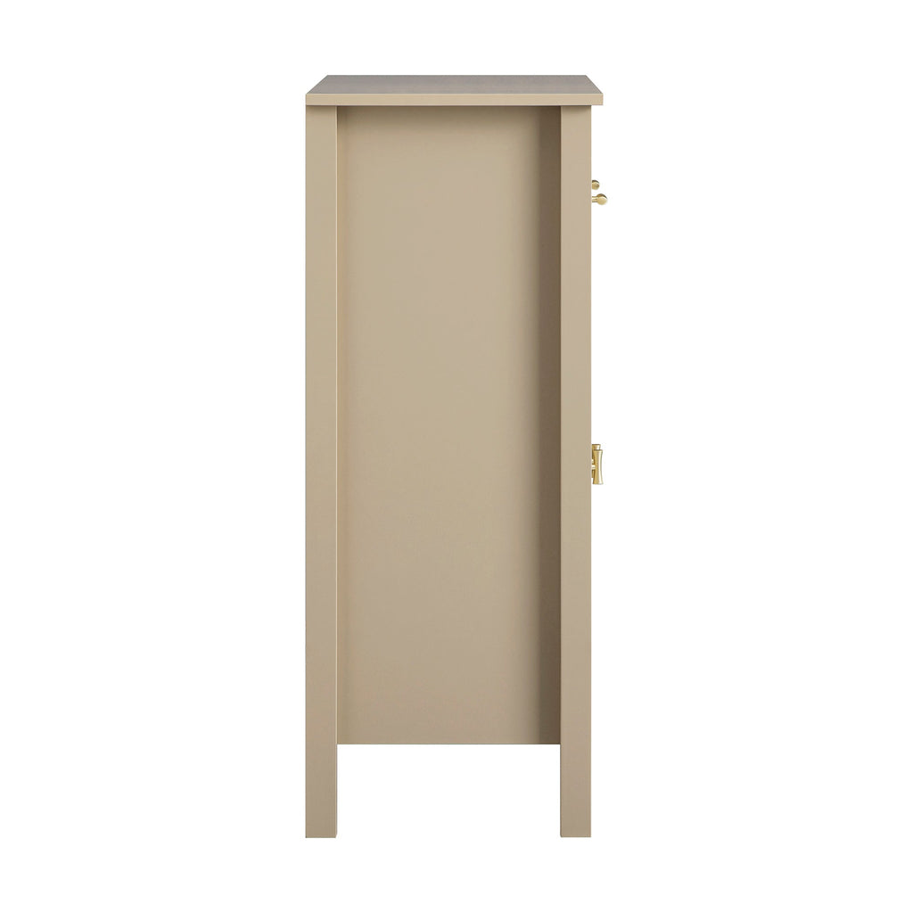 Oakham Small Sideboard with Drawer, Deep Greige