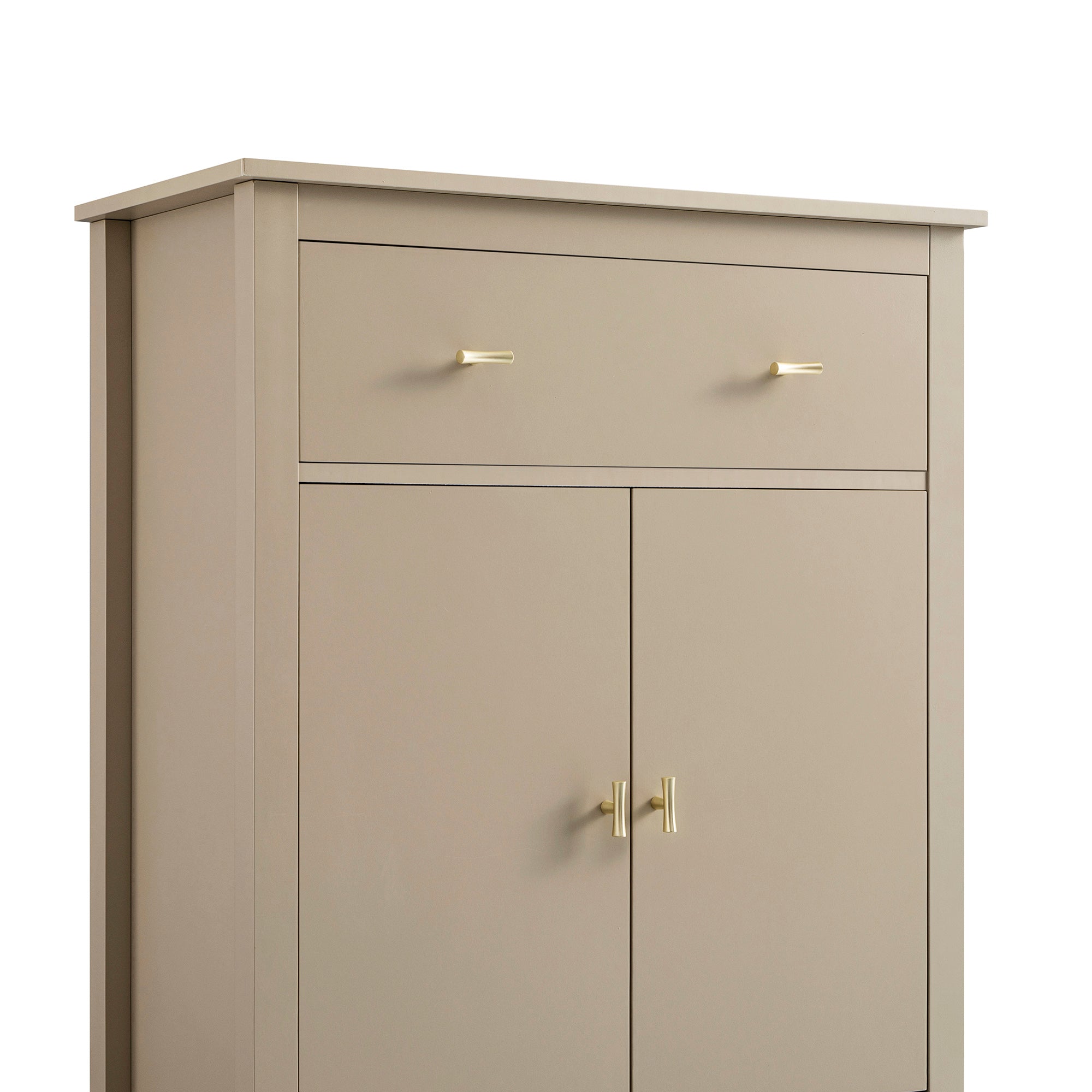 Oakham Small Sideboard with Drawer, Deep Greige