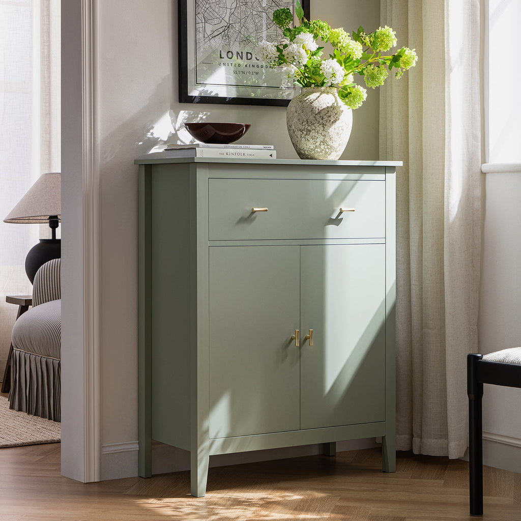Oakham Small Sideboard with Drawer, Desert Sage