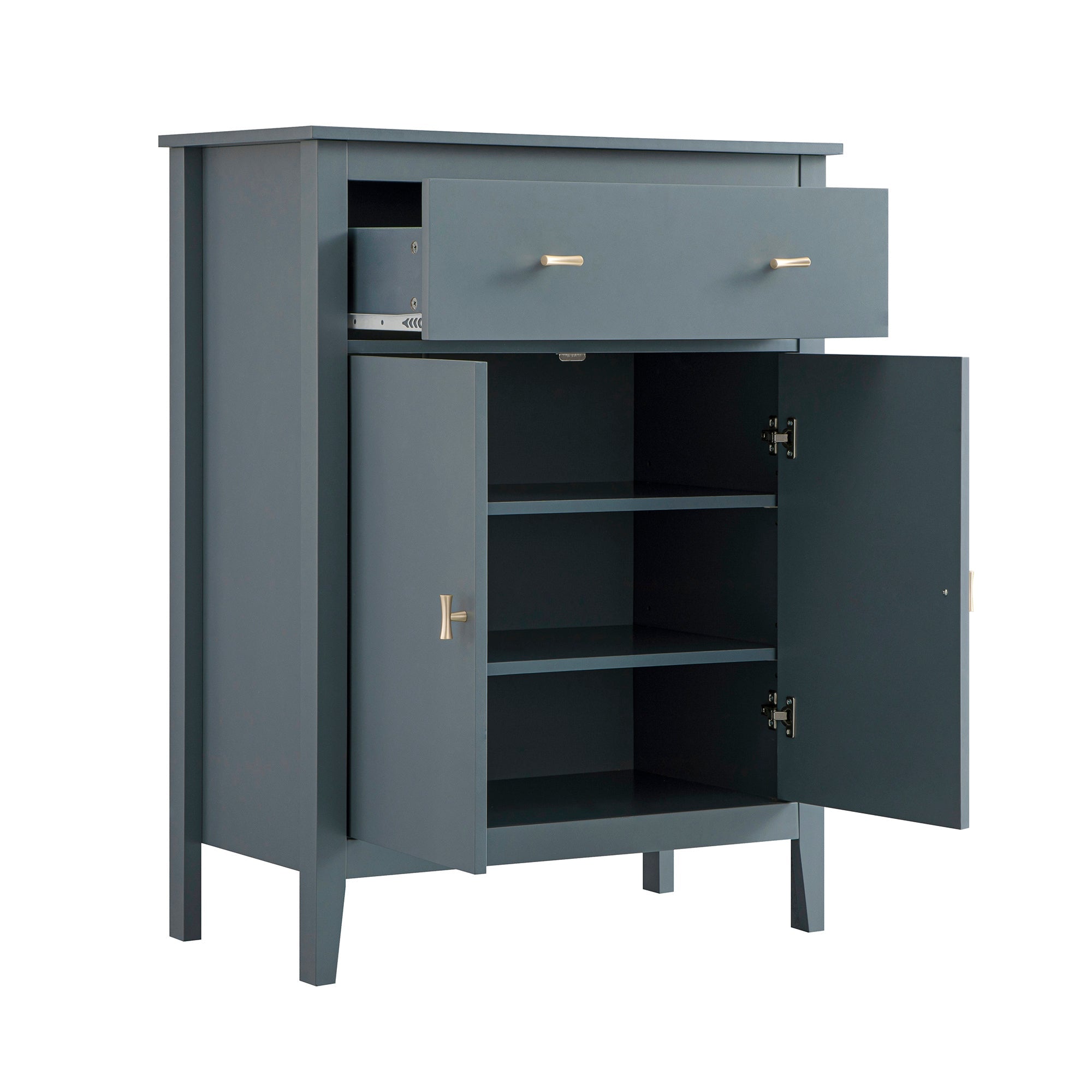 Oakham Small Sideboard with Drawer, Stormy Blue