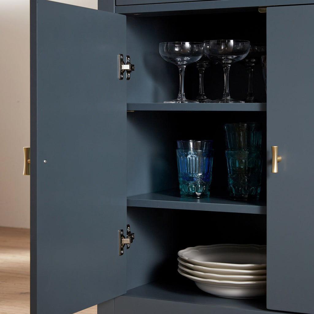 Oakham Small Sideboard with Drawer, Stormy Blue