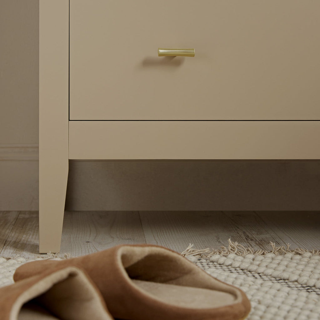 Oakham Chest of 4 Drawers, Deep Greige