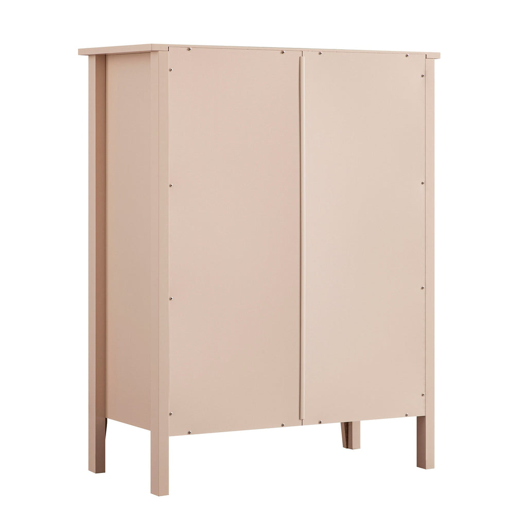 Oakham Chest of 4 Drawers, Nude Pink