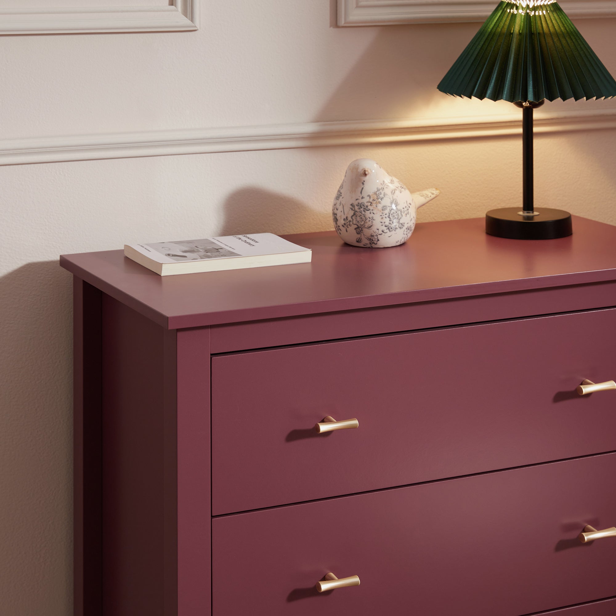 Oakham Chest of 4 Drawers, Wild Cherry