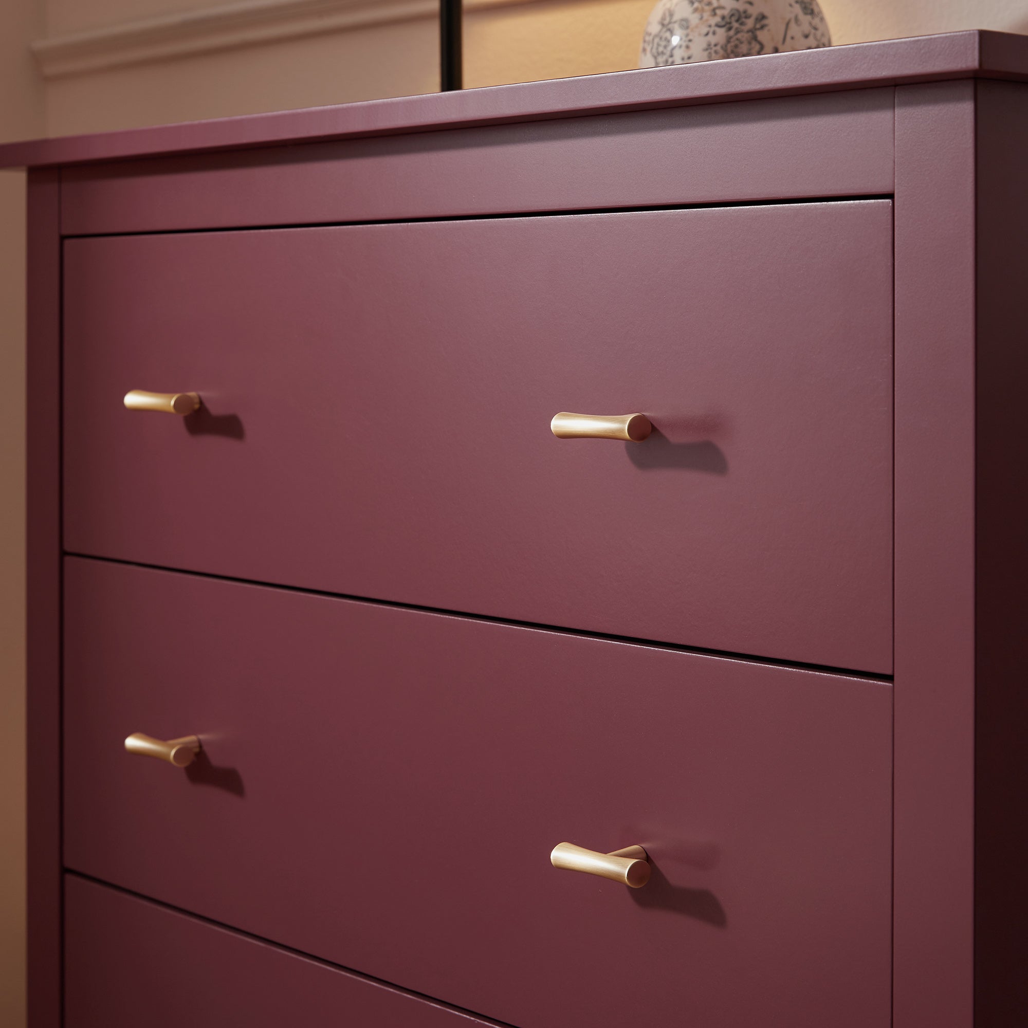 Oakham Chest of 4 Drawers, Wild Cherry