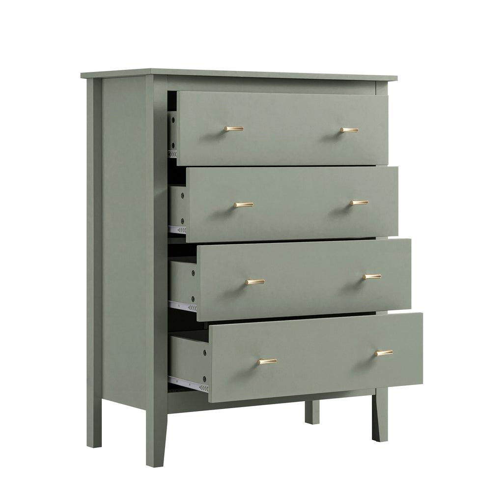 Oakham Chest of 4 Drawers, Desert Sage