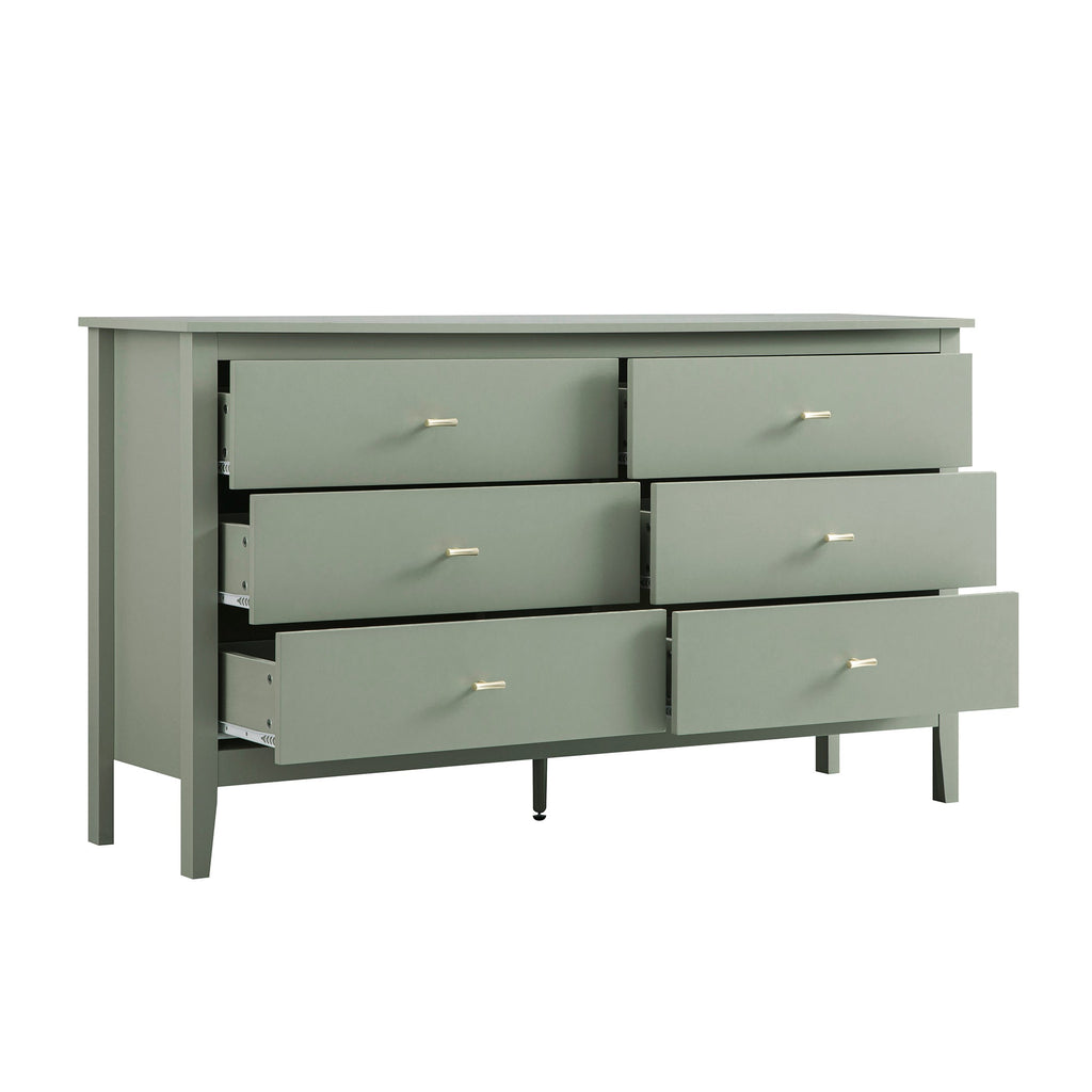 Oakham Chest of 6 Drawers, Desert Sage