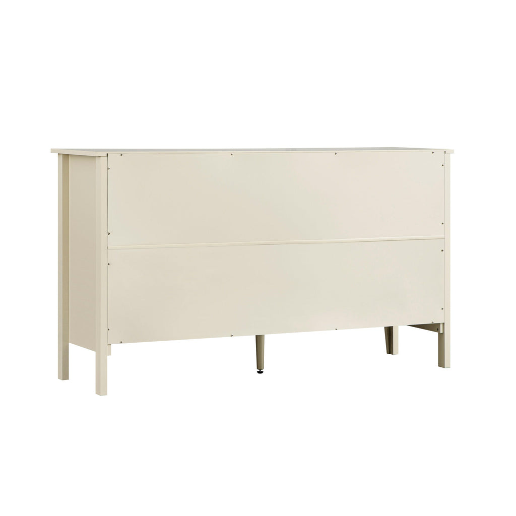 Oakham Chest of 6 Drawers, Shaded White