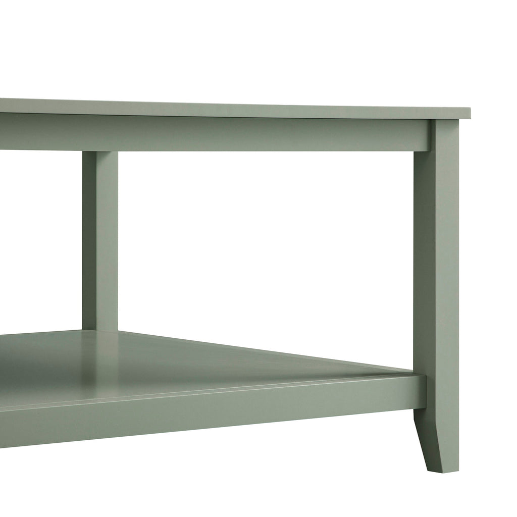Oakham 80cm Square Coffee Table, Desert Sage