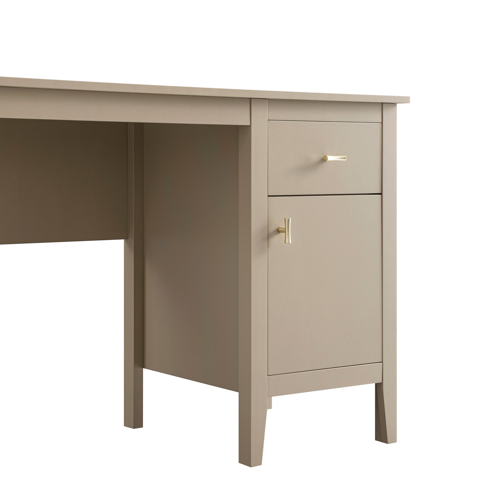 Oakham Writing Desk, Deep Greige