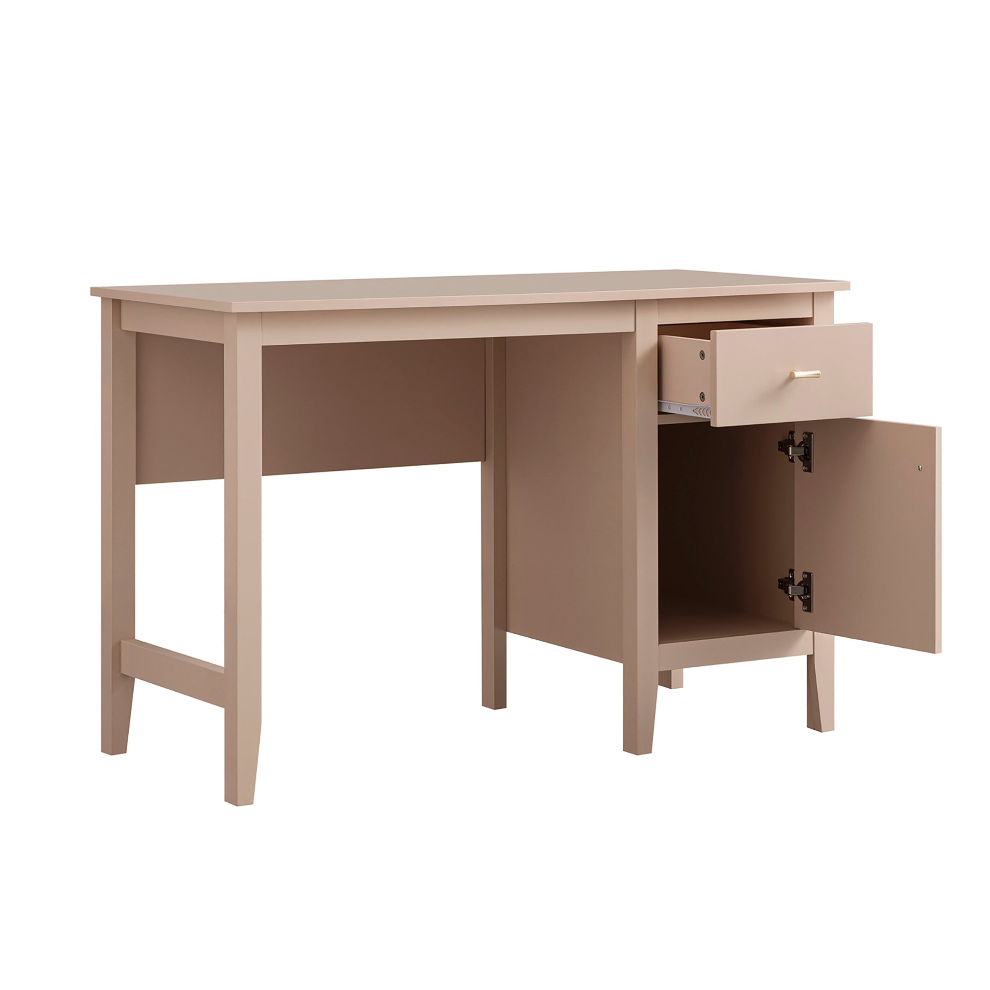 Oakham Writing Desk, Nude Pink