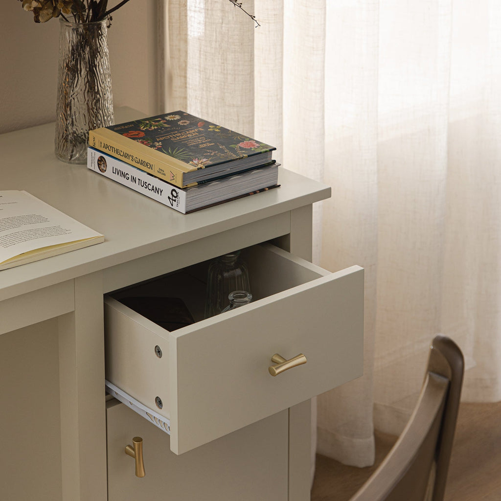Oakham Writing Desk, Shaded White