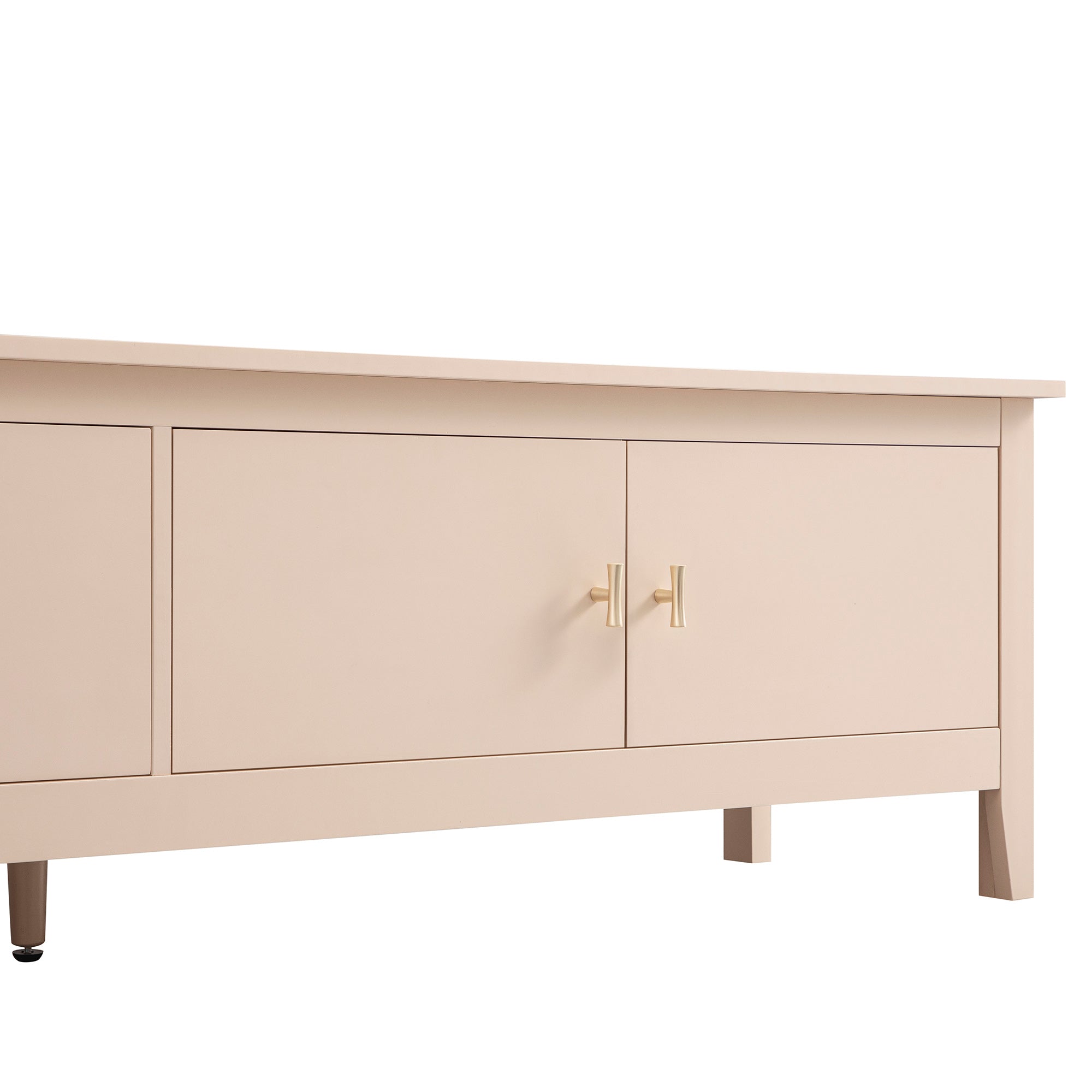 Oakham 180cm Wide TV Unit, Nude Pink
